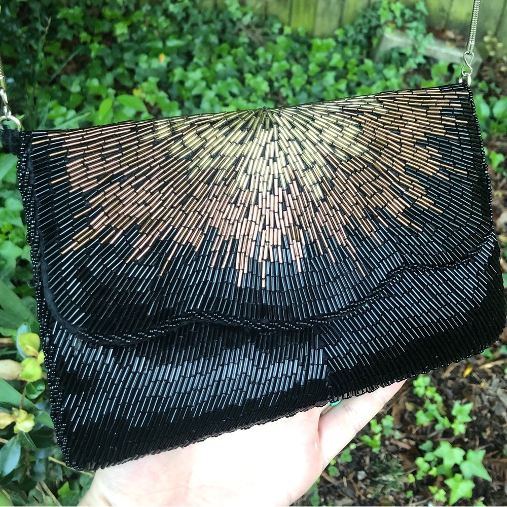 Beaded clutch/crossbody